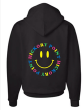 Load image into Gallery viewer, HICKORY POINT Wordy Smile Zip Hoody