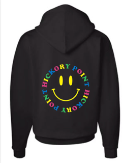 HICKORY POINT Wordy Smile Zip Hoody