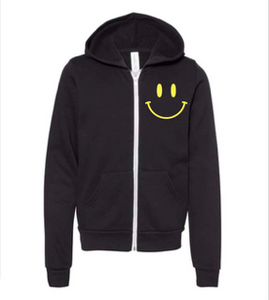 HICKORY POINT Wordy Smile Zip Hoody