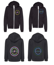 Load image into Gallery viewer, SPS Bolt Stamp Zip Up Hoody