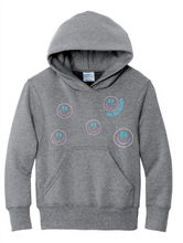 Load image into Gallery viewer, LITTLE ONES PRESCHOOL Scattered Smileys Sweatshirt