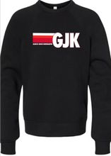 Load image into Gallery viewer, GJK Stripes Crewneck Sweatshirt