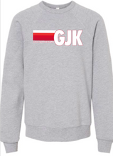 Load image into Gallery viewer, GJK Stripes Crewneck Sweatshirt