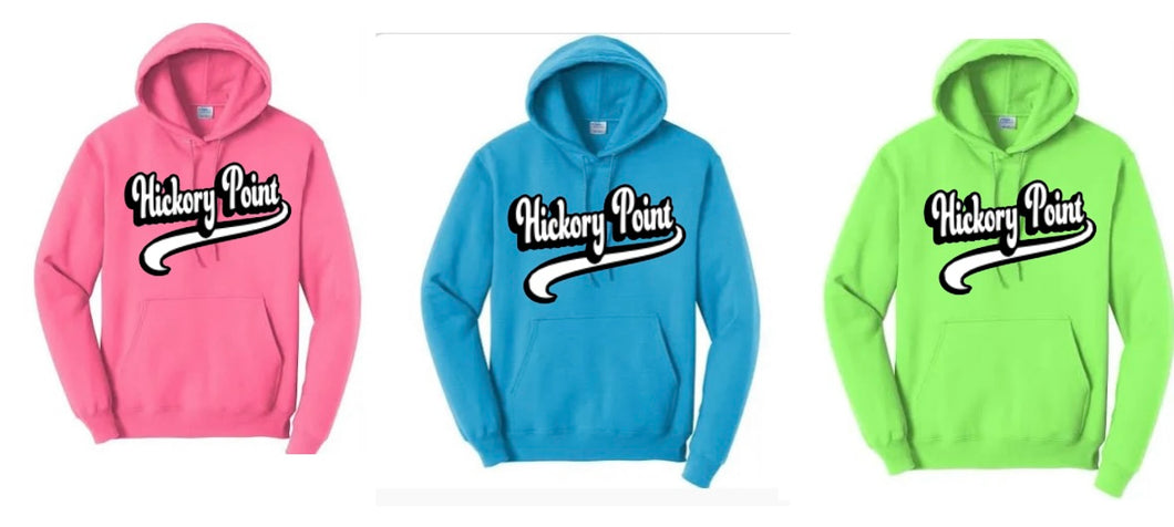 HICKORY POINT Neon Hoody