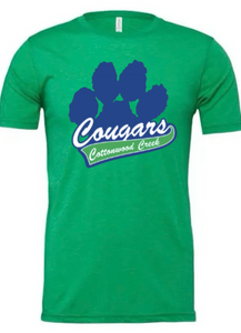 COTTONWOOD Cougars Logo Tee