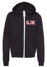 Load image into Gallery viewer, GJK Varsity Zip Hoody